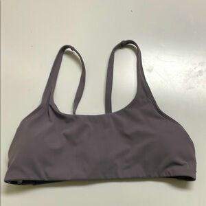 NWOT Vuori Gray Sports Bra size large